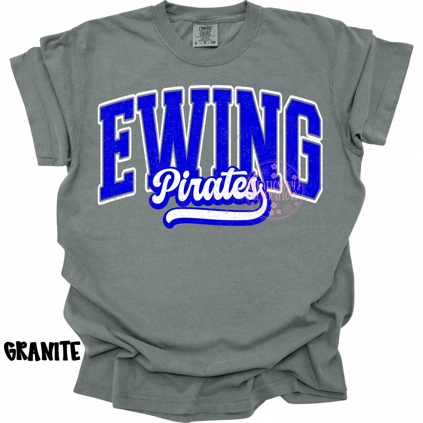 EWING BLUE & WHITE DISTRESSED PREORDER