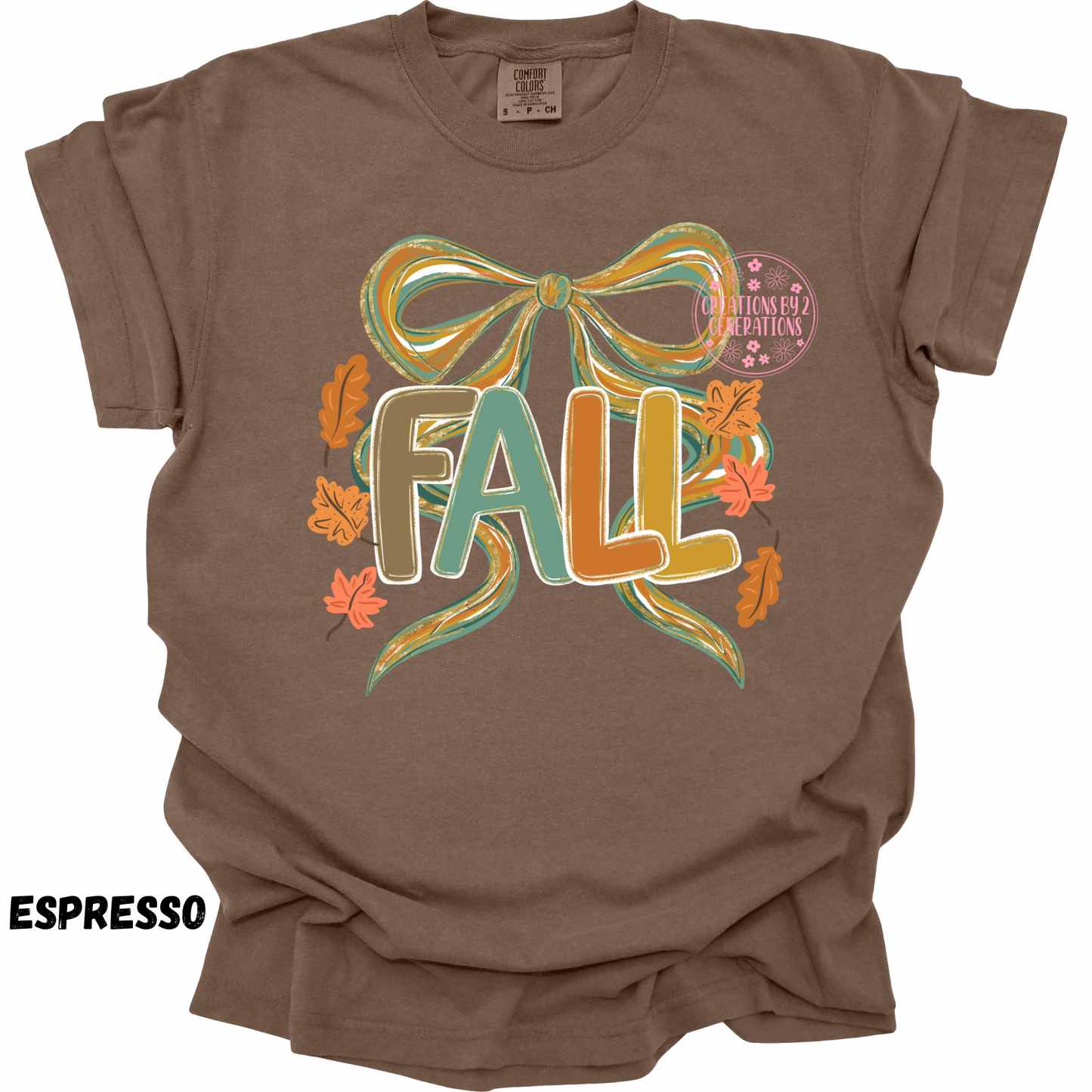 FALL WITH BOW PRINT