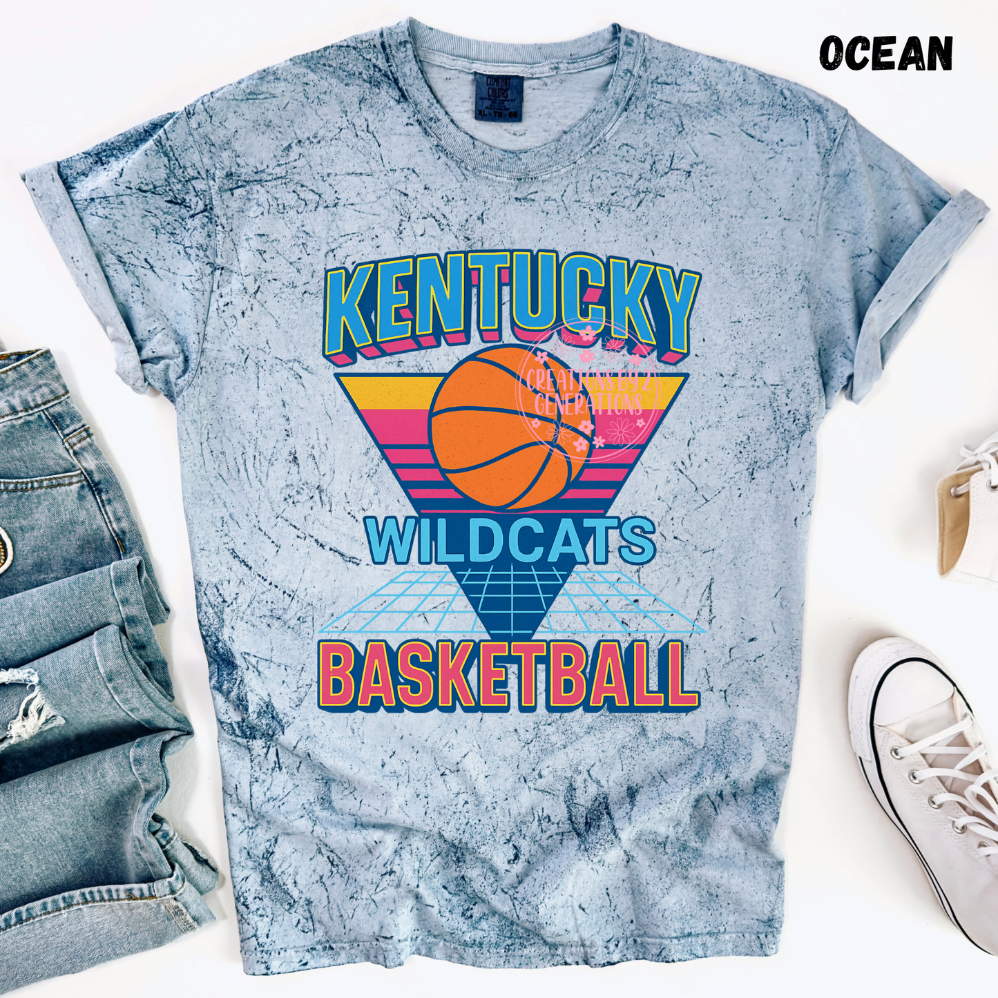 KENTUCKY WILDCATS BASKETBALL PRINT