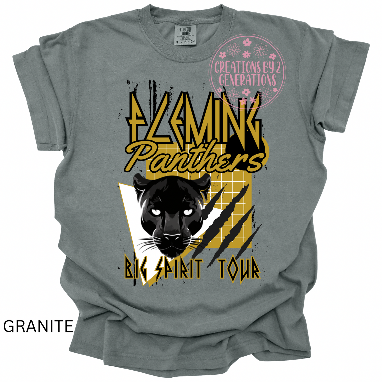 FLEMING PANTHERS BIG SPIRIT TOUR OVERSIZED PRINT