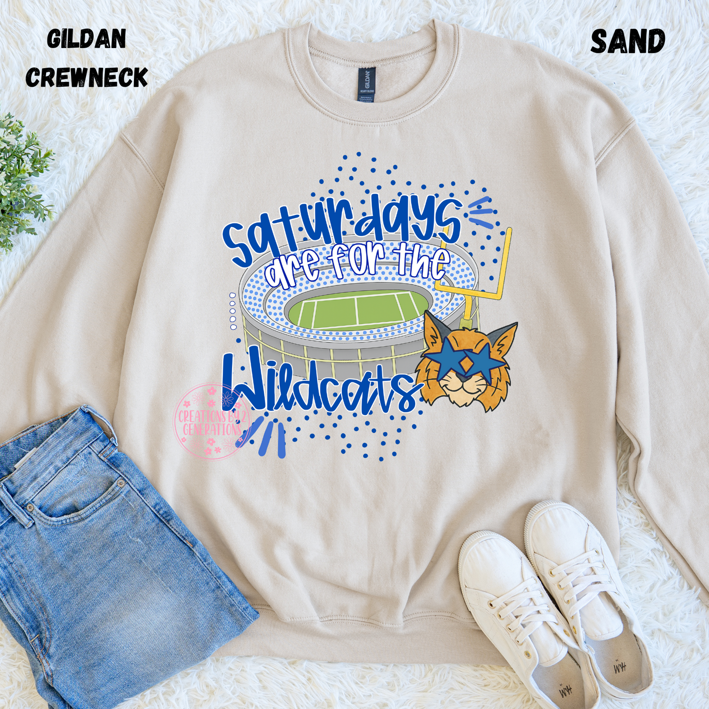 SATURDAYS ARE FOR THE WILDCATS PRINT