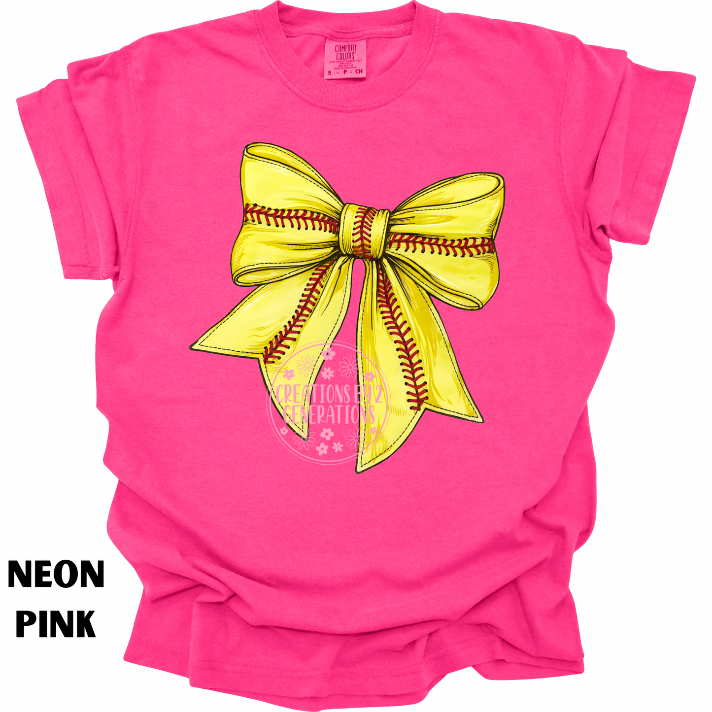 SOFTBALL BOW PRINT (YOUTH)
