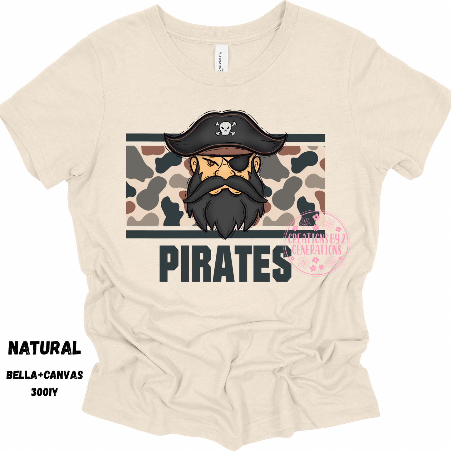 EWING CAMO PIRATE YOUTH PRINT
