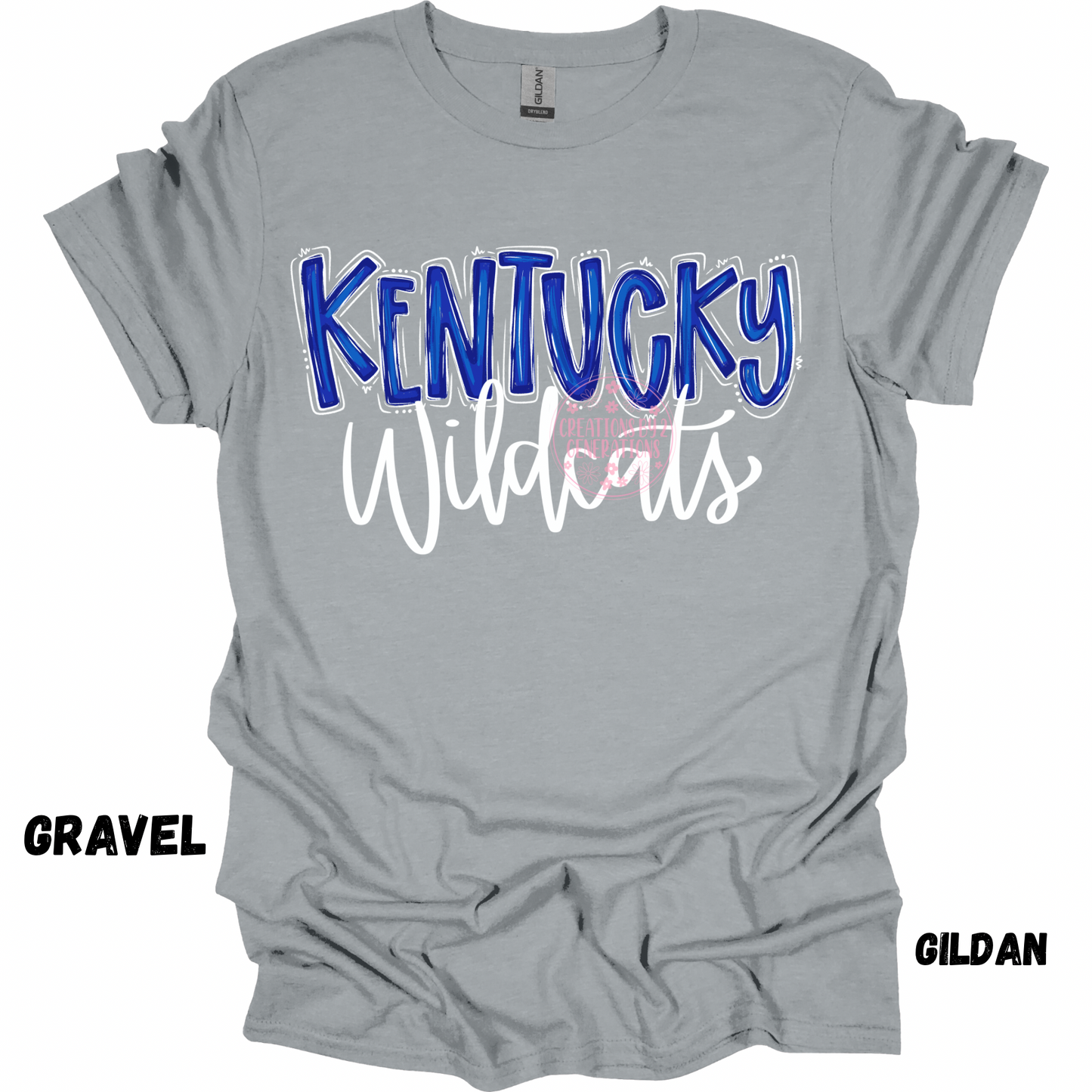KENTUCKY WILDCATS SKETCH PREORDER GILDAN SS