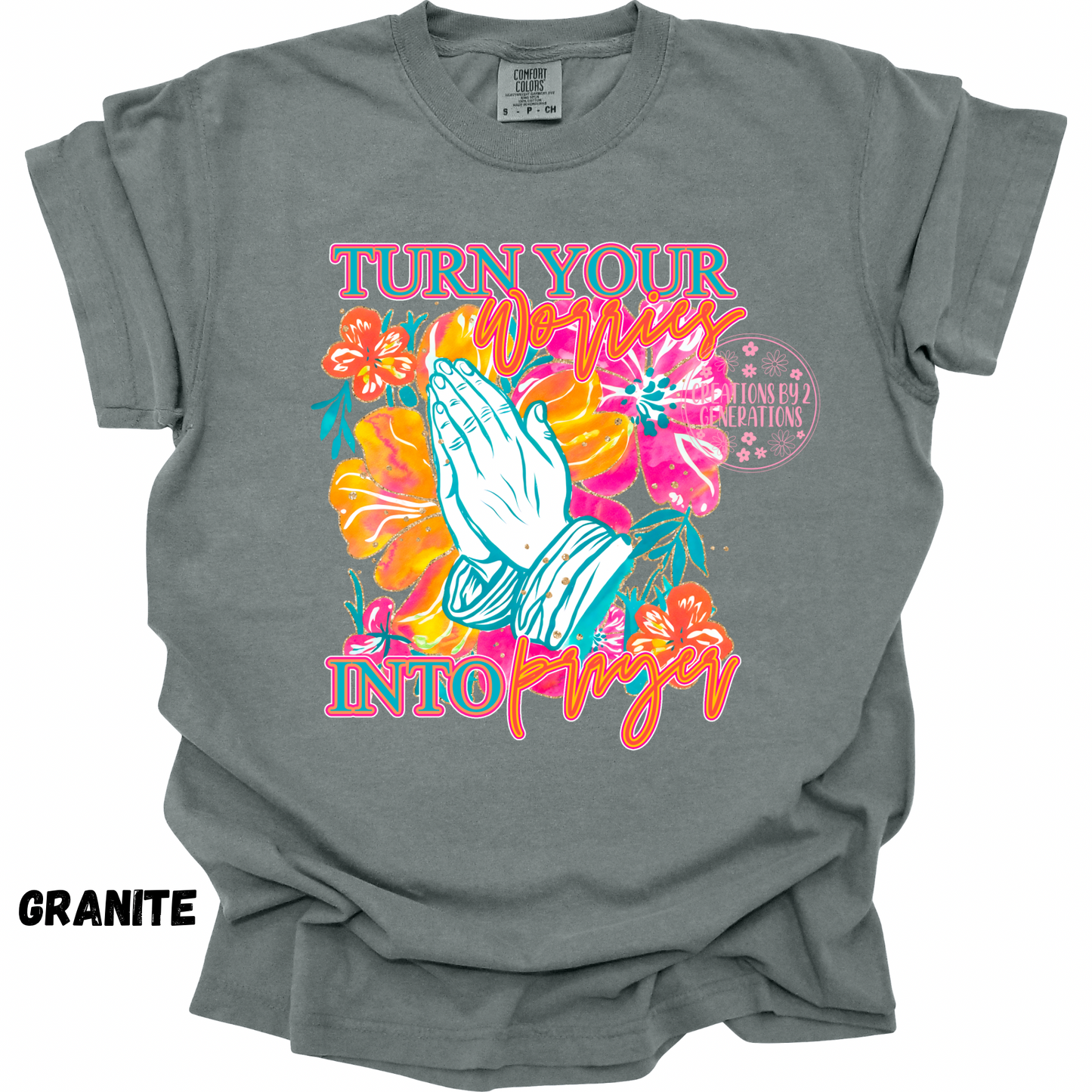 TURN YOUR WORRIES INTO PRAYER PRINT