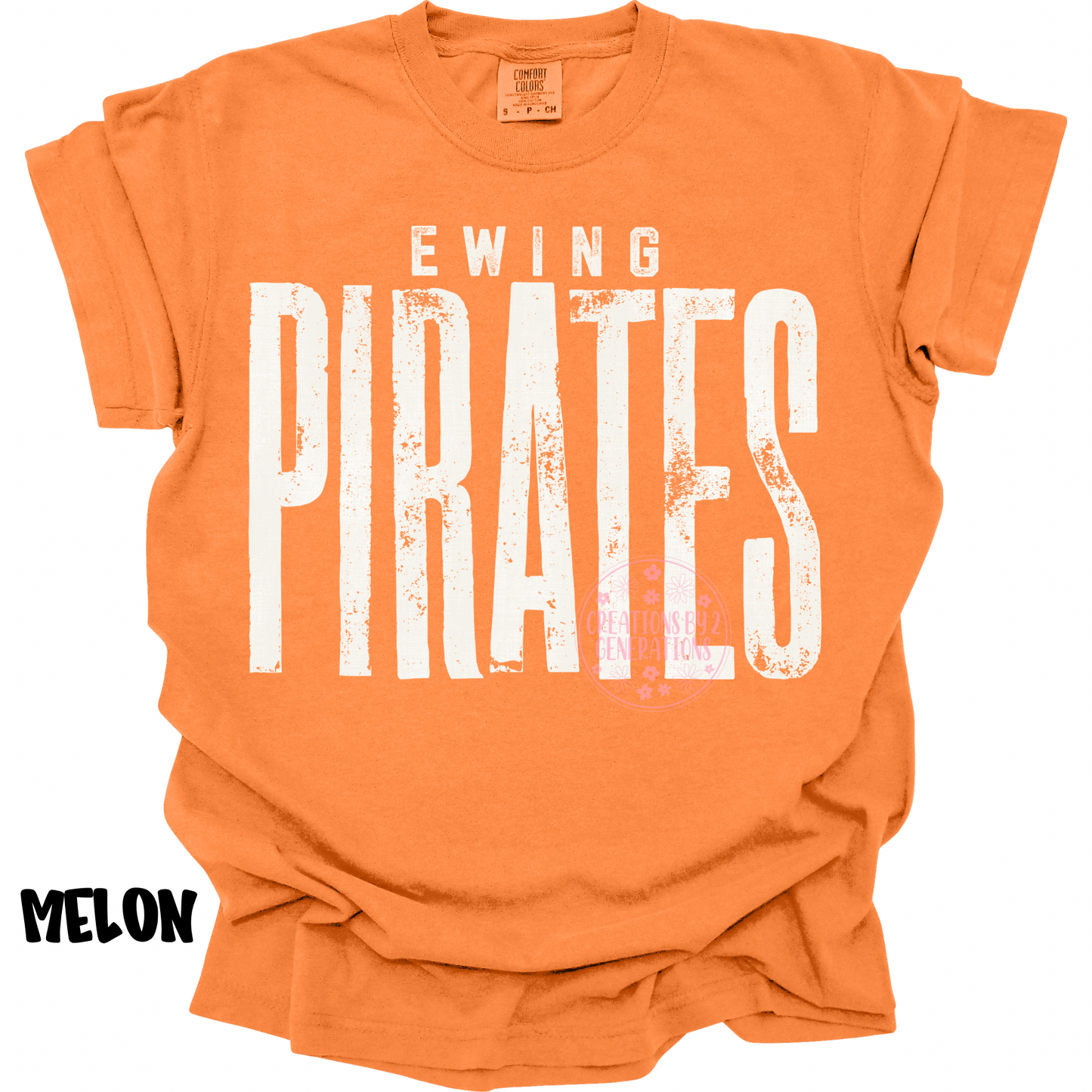DISTRESSED EWING PIRATES OFF WHITE PREORDER