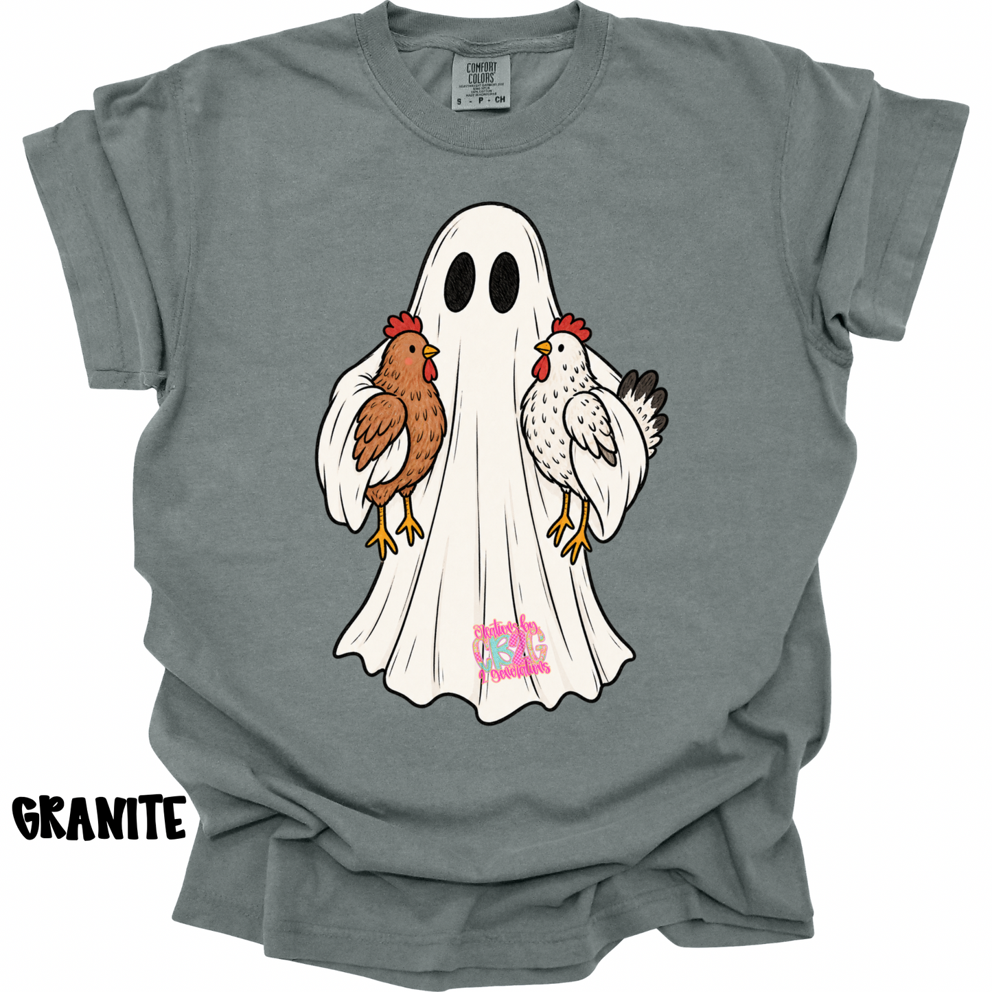 GHOST HOLDING 2 CHICKENS PREORDER