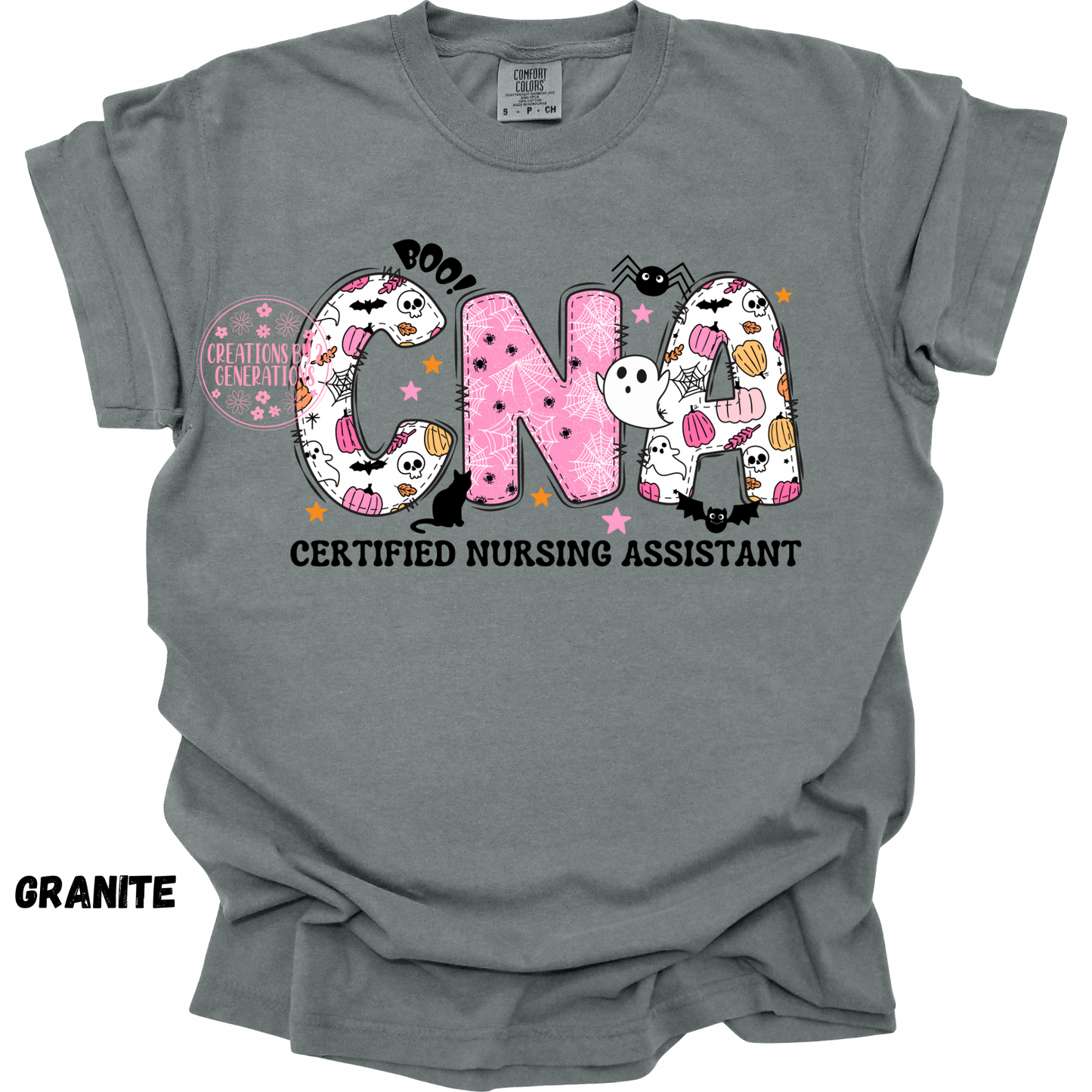 CNA PINK HALLOWEEN PRINT