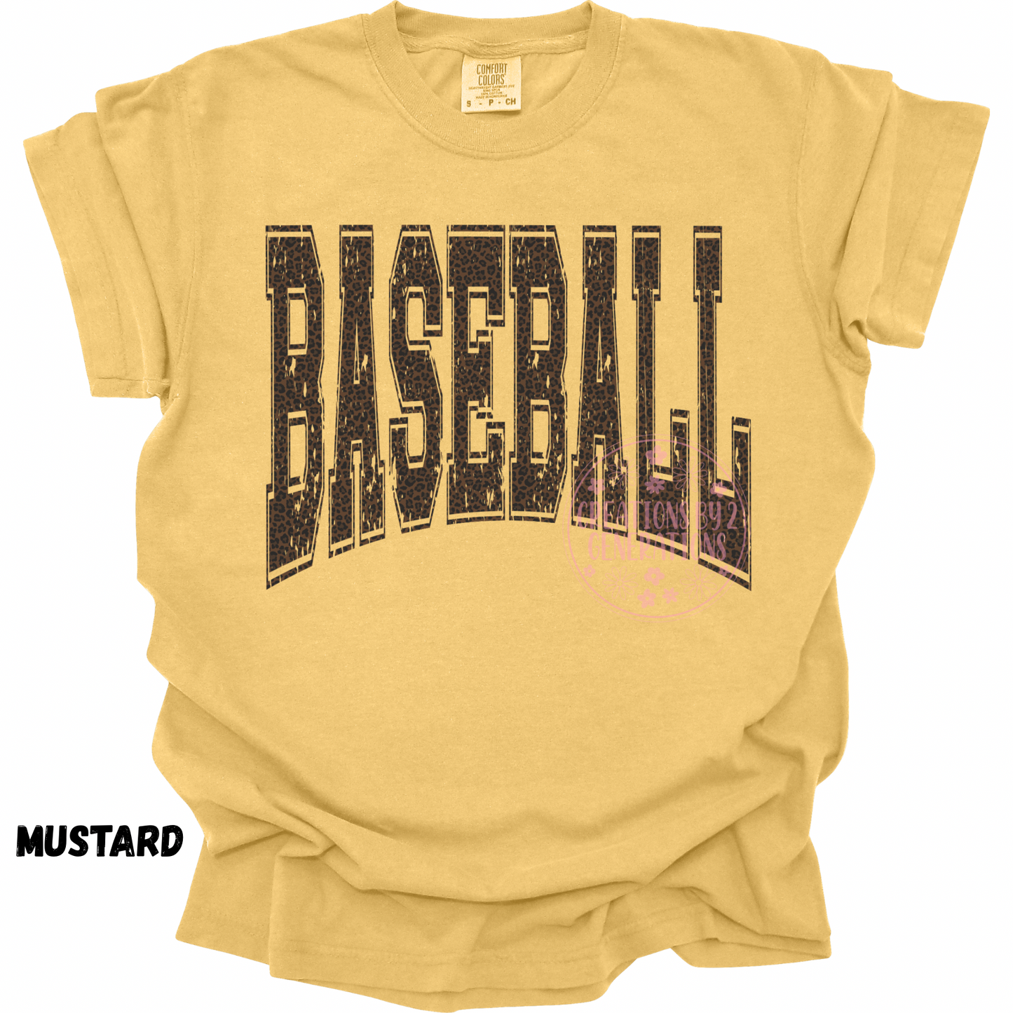 BASEBALL DISTRESSED LEOPARD PREORDER