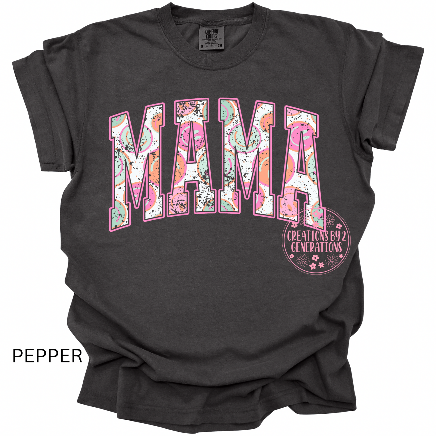MAMA SMILEY FACE (PRINT)
