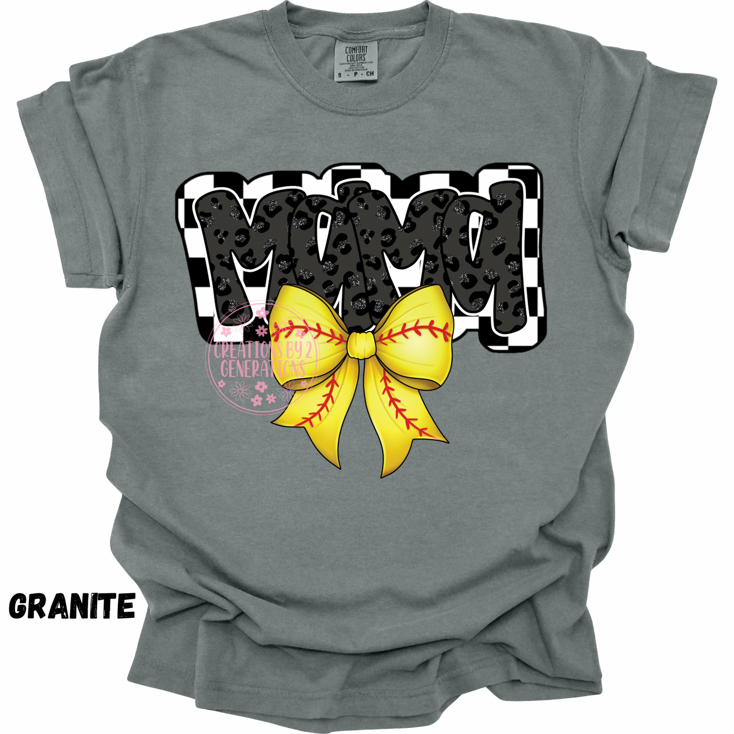 MAMA SOFTBALL BOW PREORDER
