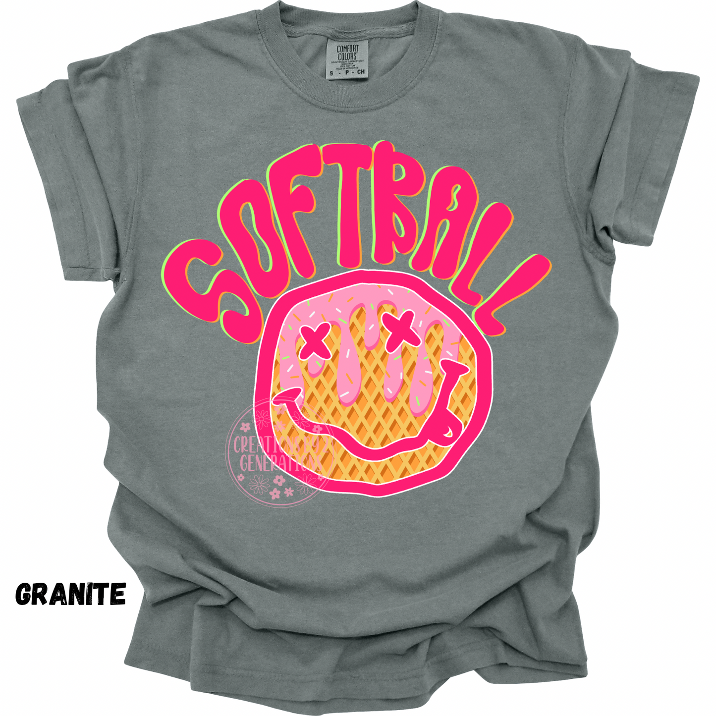 SOFTBALL DRIP WITH FACE PREORDER