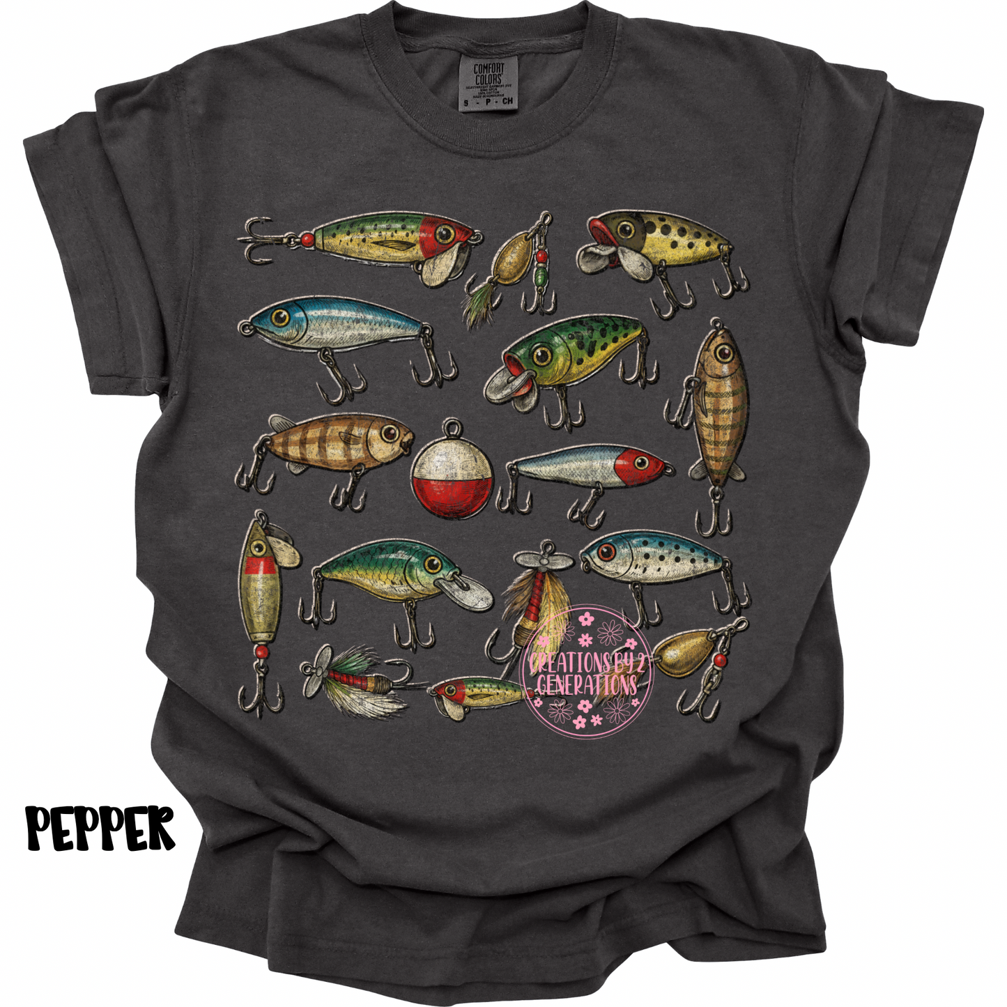 FISHING BAIT COLLAGE PREORDER (YOUTH)