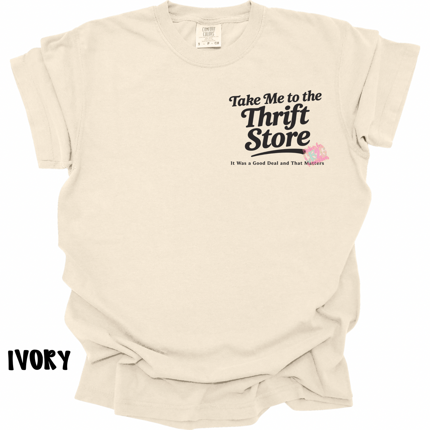 TAKE ME TO THE THRIFT STORE WITH FRONT POCKET DESIGN PREORDER