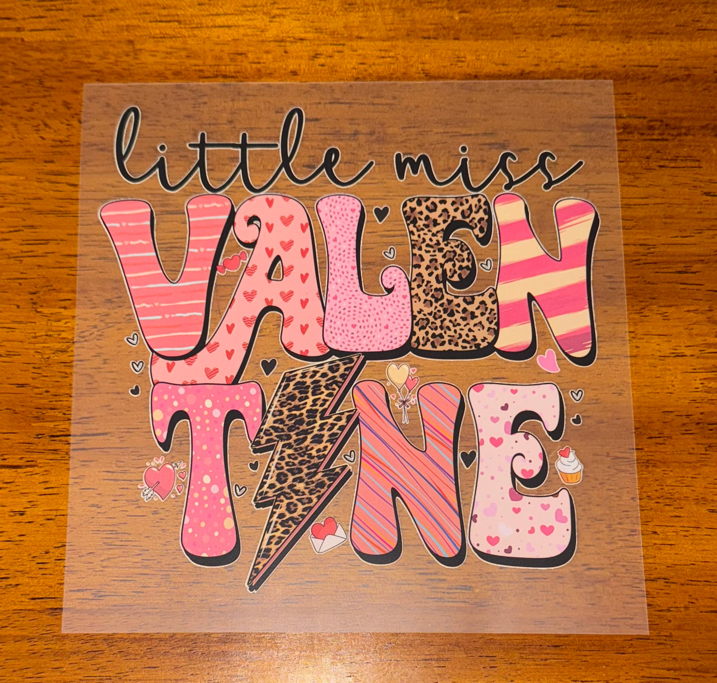 LITTLE MISS VALENTINE PRINT (toddler)