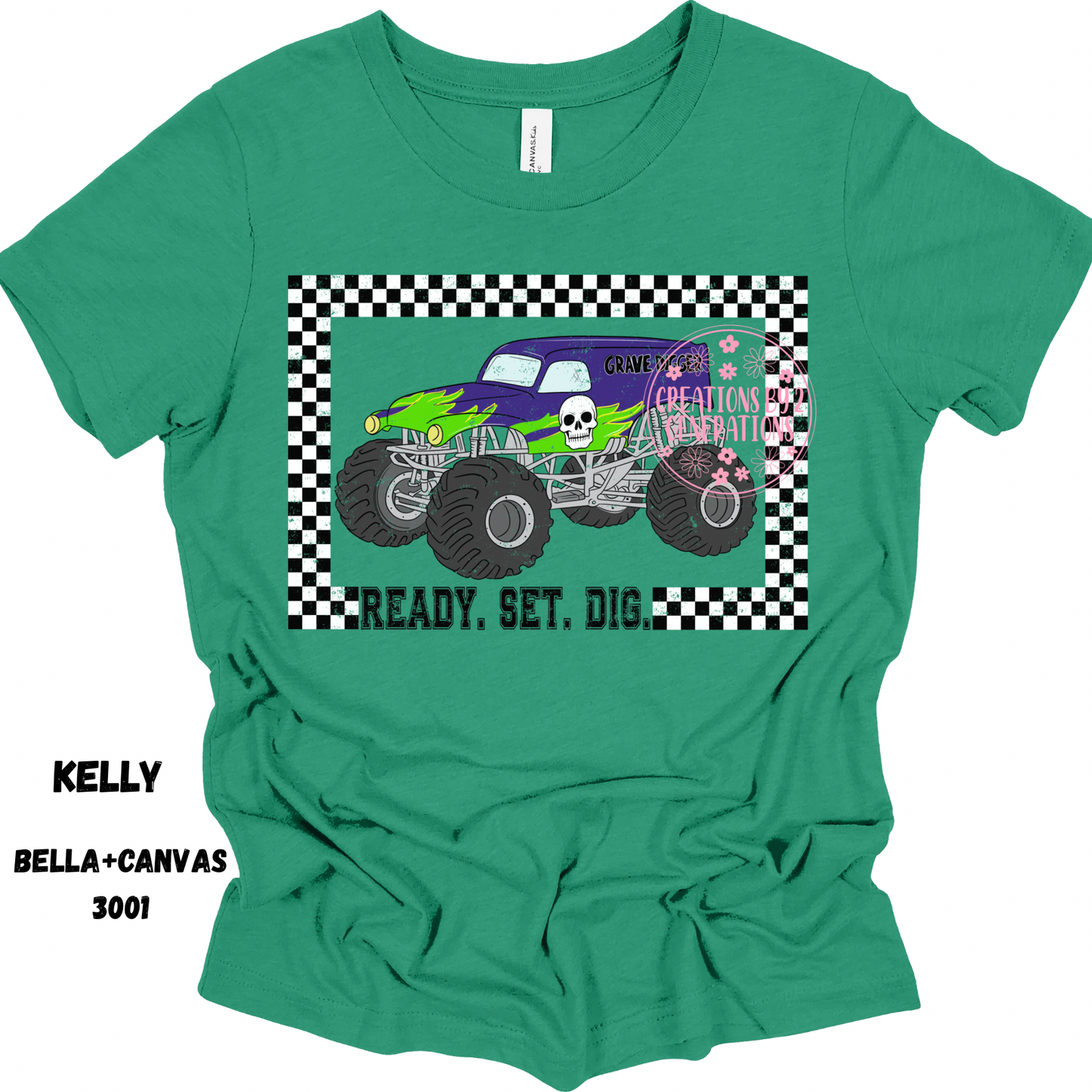 READY SET DIG BELLA+CANVAS (TODDLER/YOUTH)