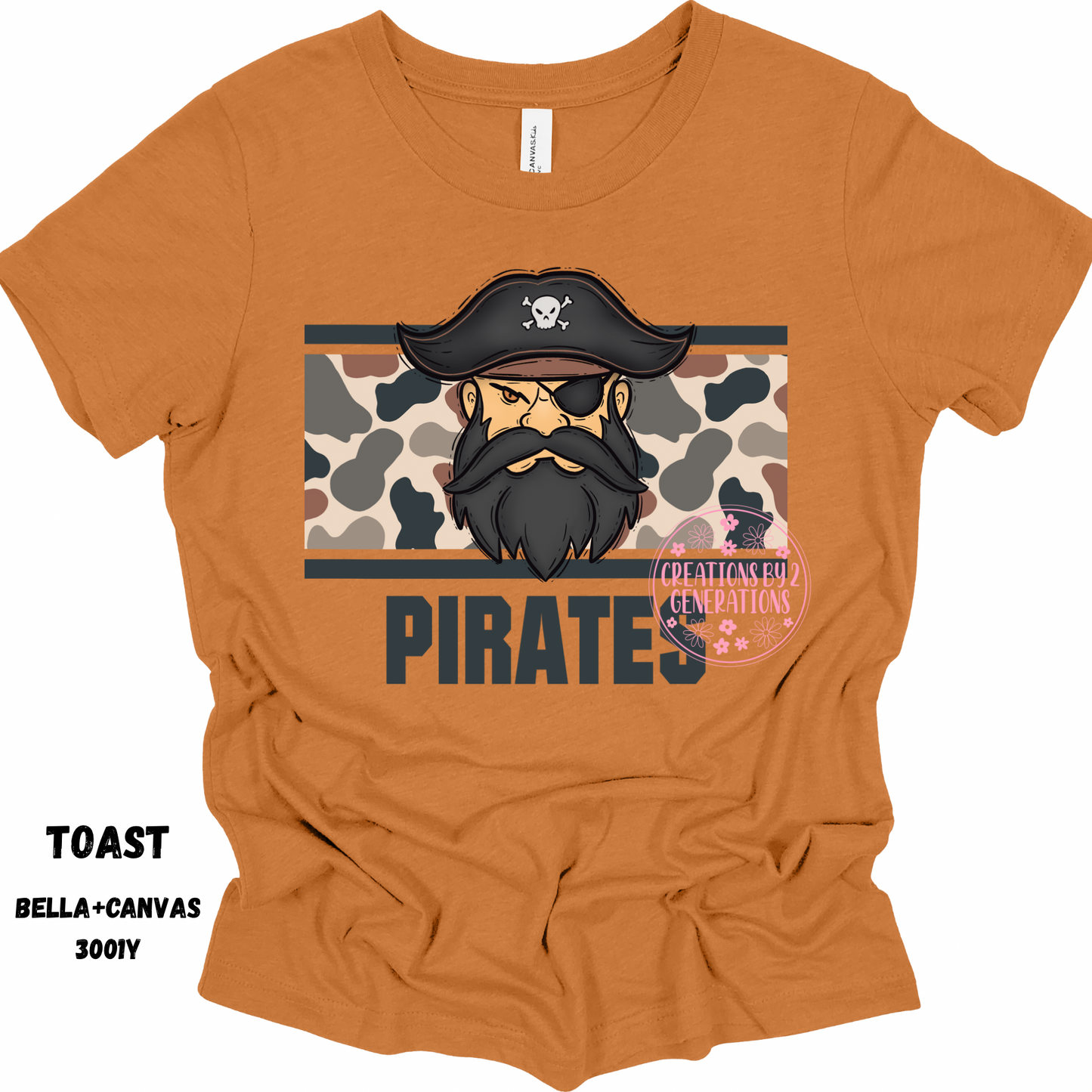 EWING CAMO PIRATE YOUTH PRINT