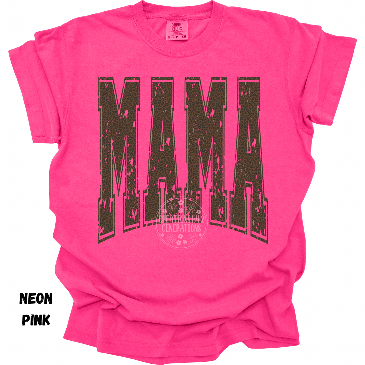 DISTRESSED LEOPARD MAMA PREORDER