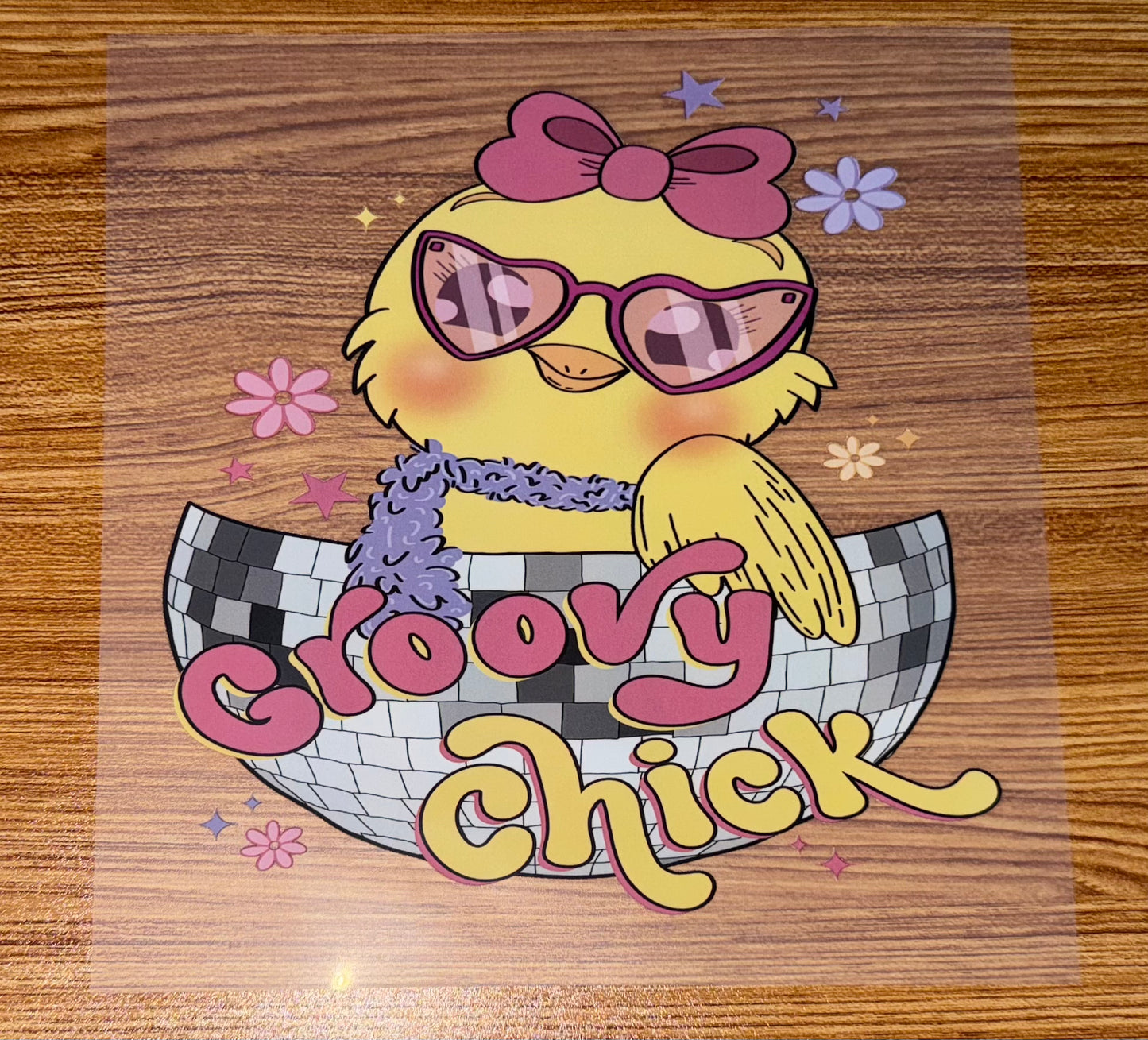 GROOVY CHICK PRINT