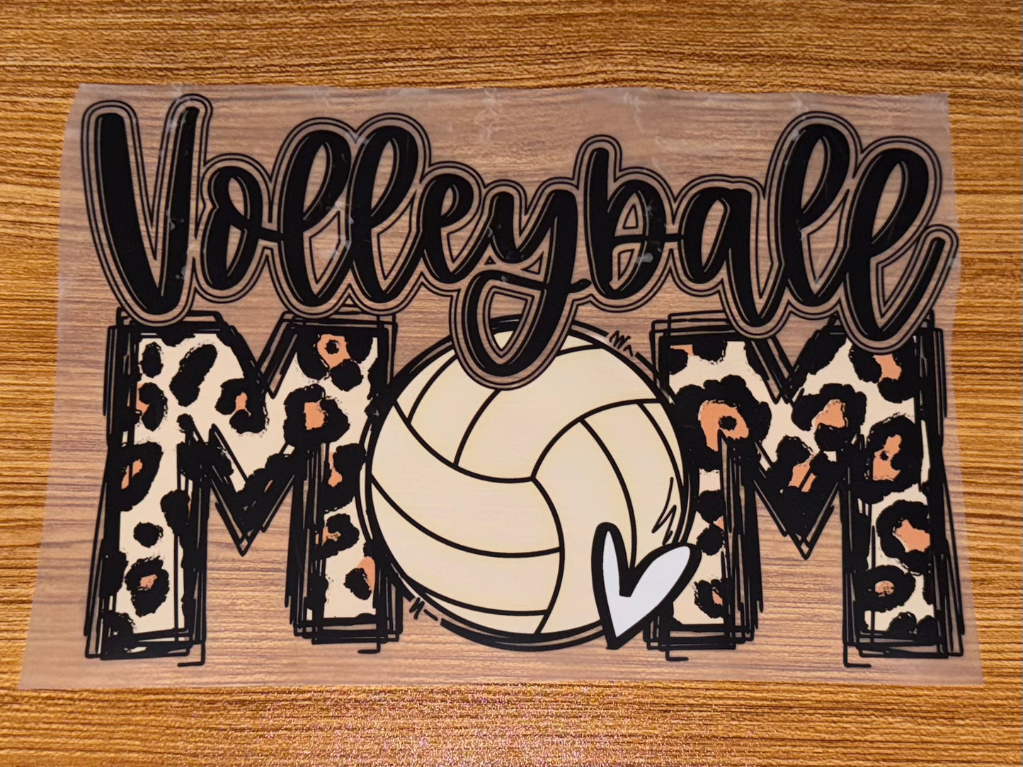 VOLLEYBALL MOM LEOPARD (PRINT ONLY)