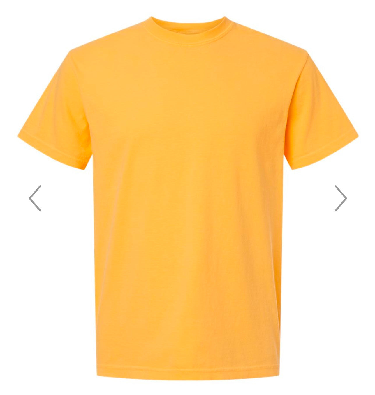 XL CITRUS COMFORT COLORS-GARMENT-DYED HEAVYWEIGHT T-SHIRT-1717