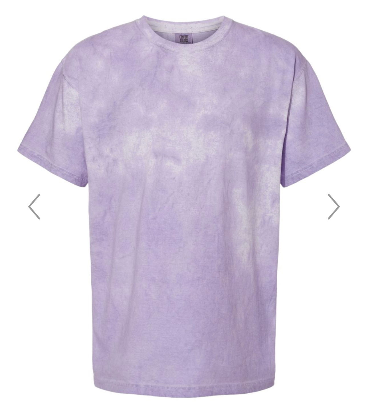 LARGE AMETHYST COMFORT COLORS - COLORBLAST HEAVYWEIGHT T-SHIRT - 1745