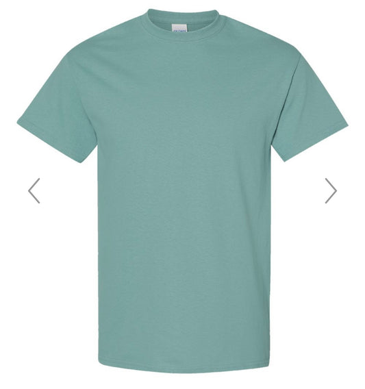 3X AQUATIC GILDAN - HEAVY COTTON T-SHIRT 5000