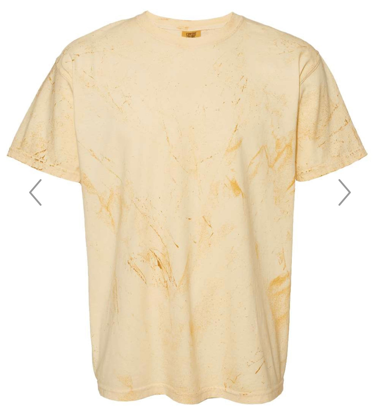 MEDIUM CITRINE COMFORT COLORS - COLORBLAST HEAVYWEIGHT T-SHIRT - 1745