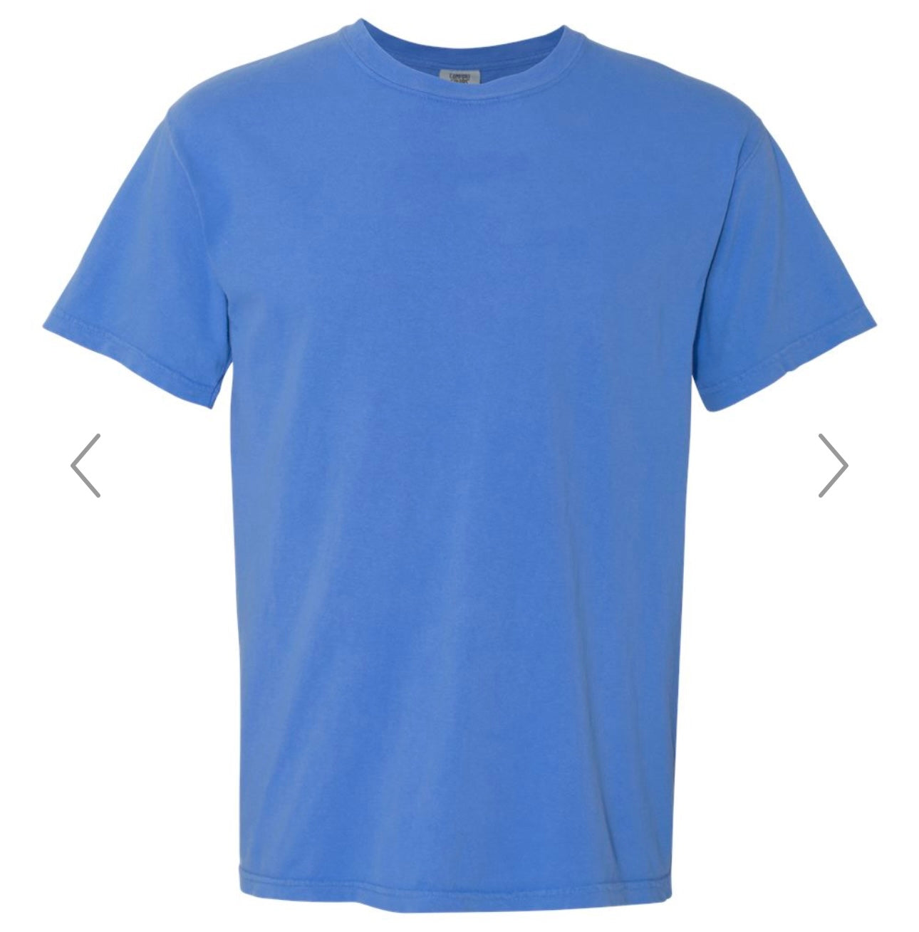 SMALL MYSTIC BLUE COMFORT COLORS-GARMENT-DYED HEAVYWEIGHT T-SHIRT-1717