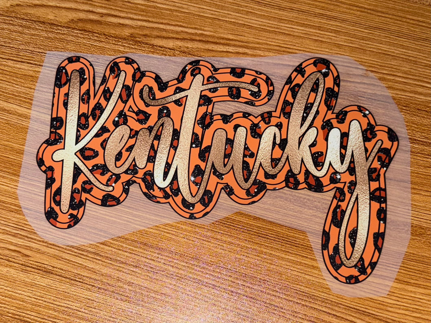 KENTUCKY GOLD & LEOPARD PRINT