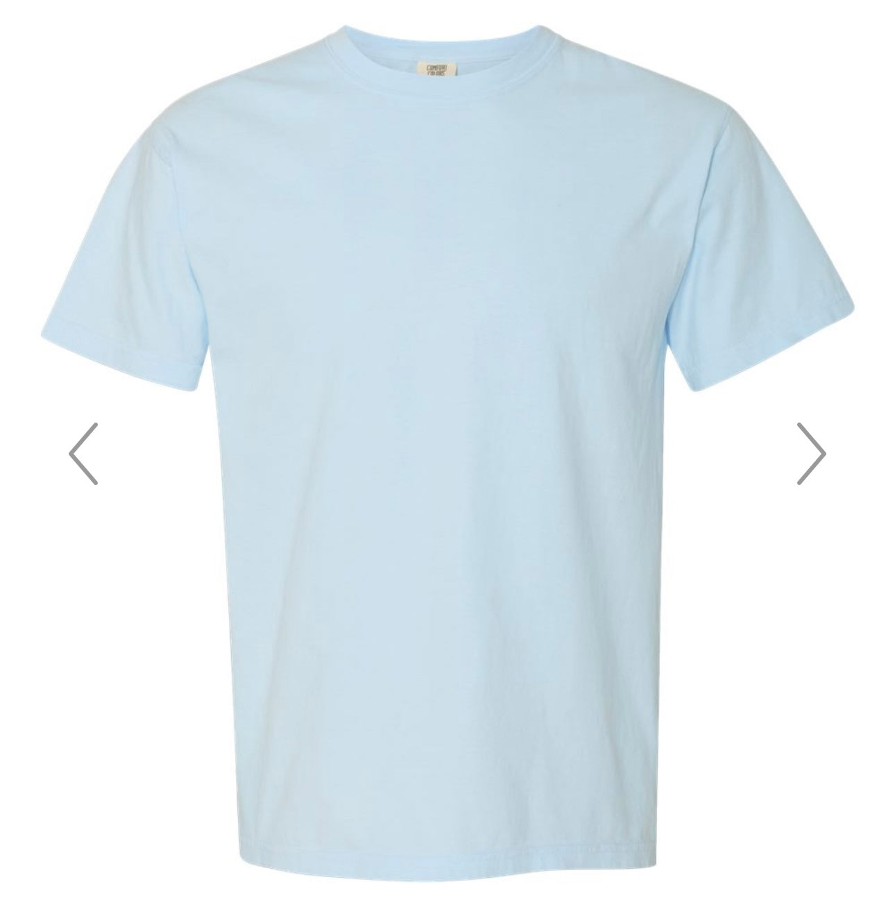 2X CHAMBRAY COMFORT COLORS-GARMENT-DYED HEAVYWEIGHT T-SHIRT-1717