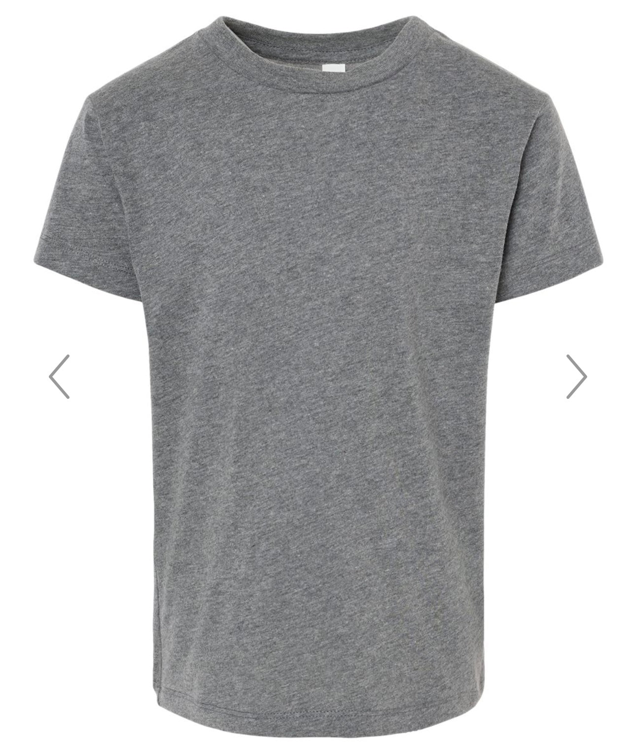 4T DEEP HEATHER BELLA + CANVAS - TODDLER JERSEY TEE - 3001T