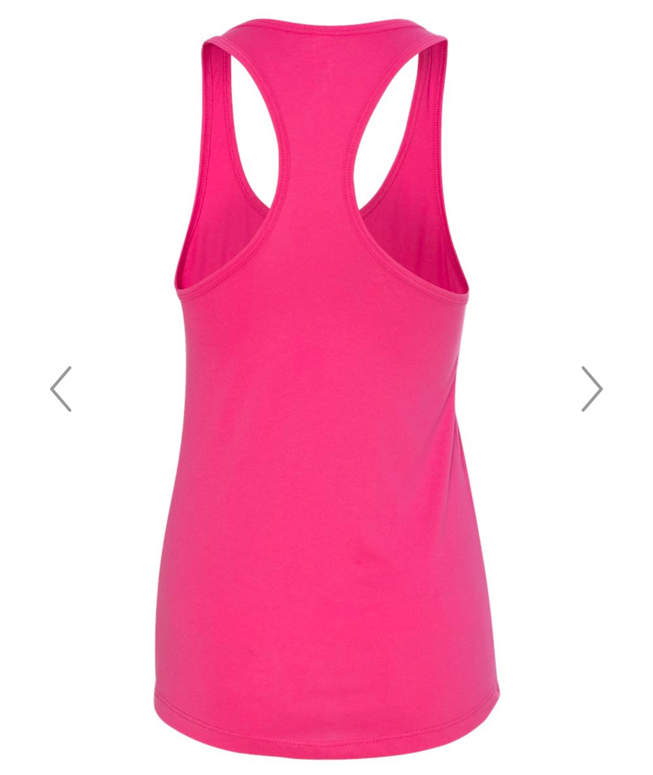 SMALL RASPBERRY NEXT LEVEL - WOMEN’S IDEAL RACERBACK TANK - 1533
