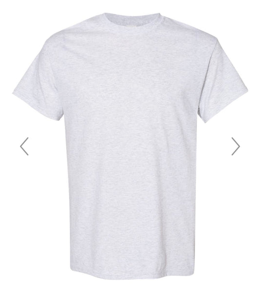 SMALL ASH GILDAN - HEAVY COTTON T-SHIRT 5000