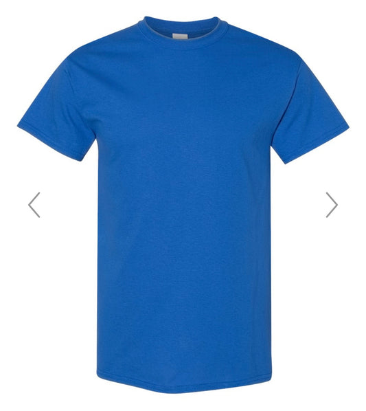 SMALL ROYAL GILDAN - HEAVY COTTON T-SHIRT 5000