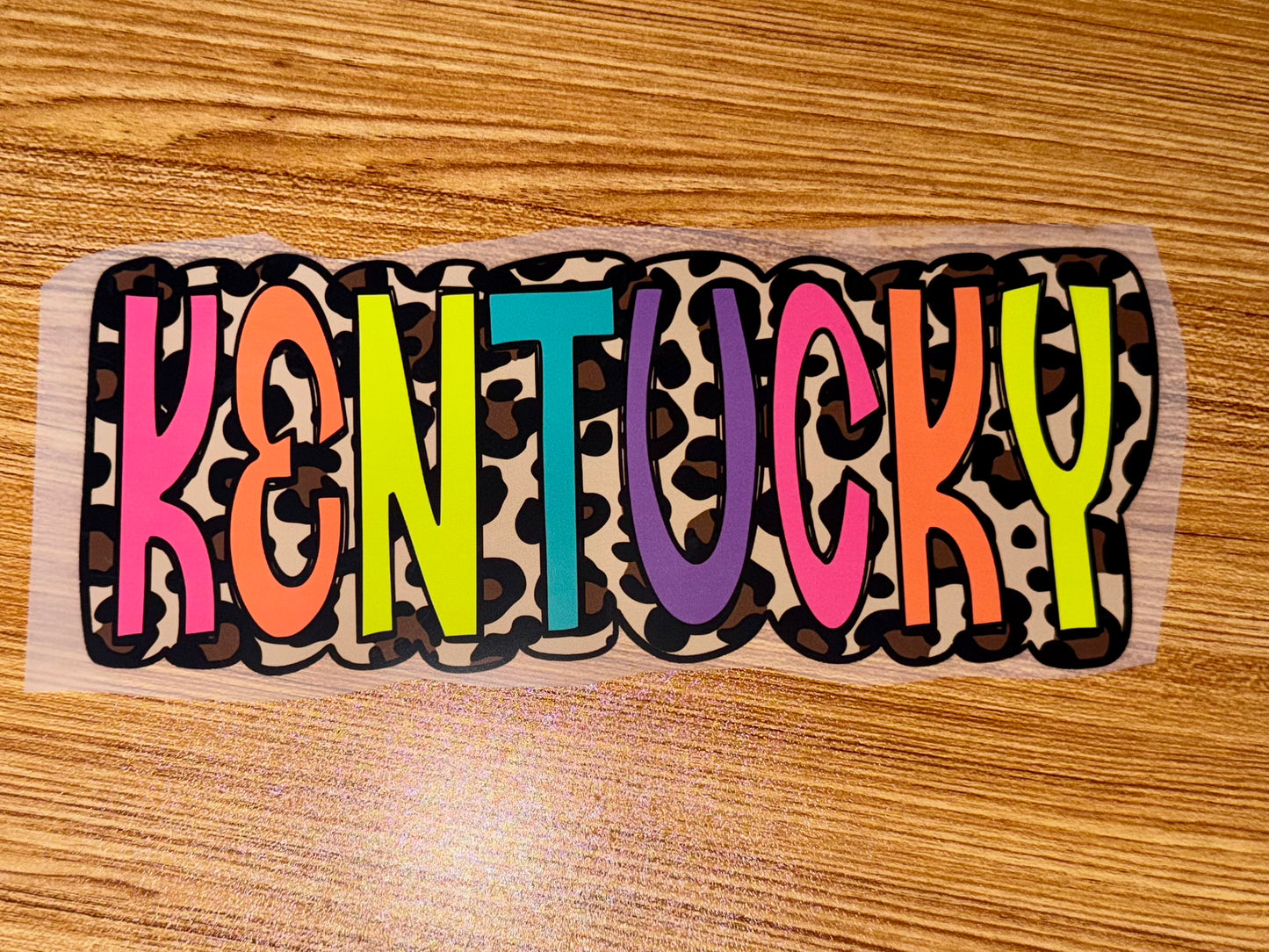 KENTUCKY MULTICOLORED WITH LEOPARD PRINT