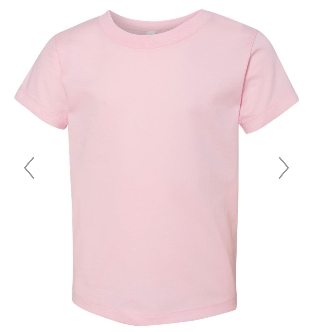 3T PINK BELLA + CANVAS - TODDLER JERSEY TEE - 3001T