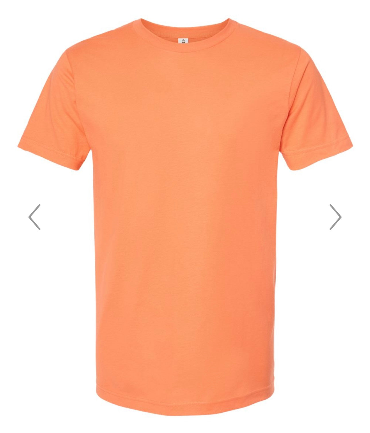 XL CORAL TULTEX FINE JERSEY T-SHIRT - 202