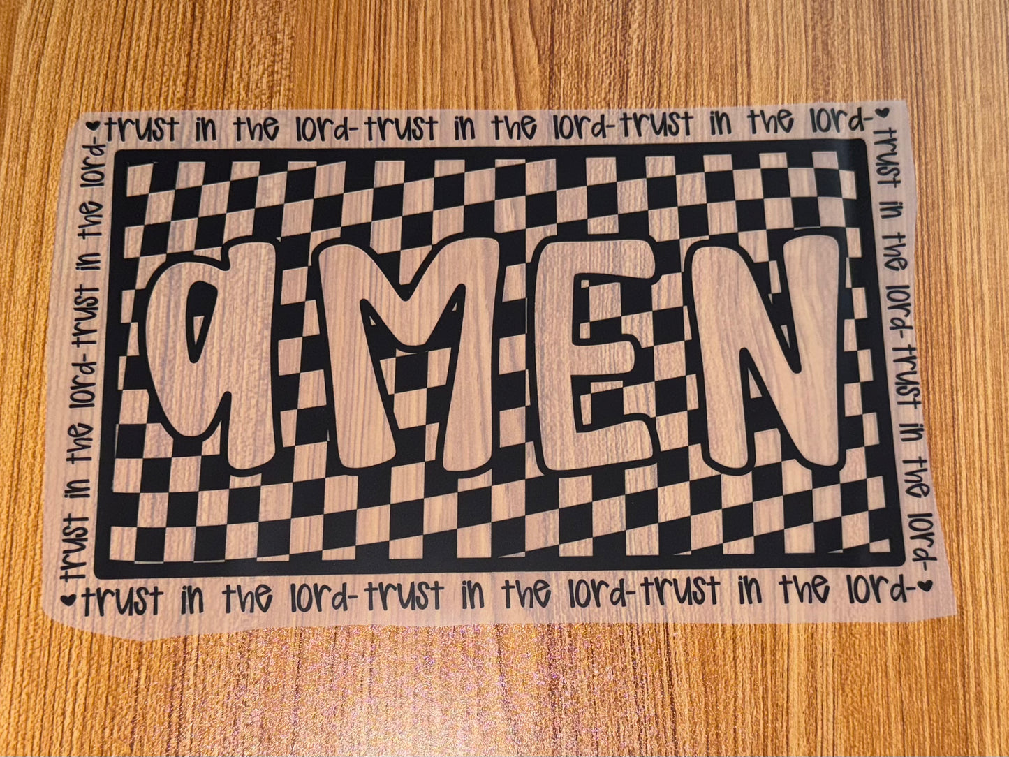 AMEN BLACK PRINT