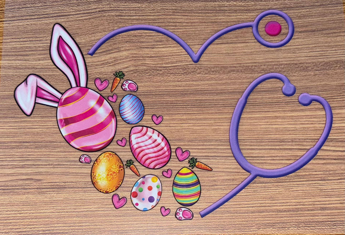 EASTER STETHOSCOPE HEART (PRINT ONLY)