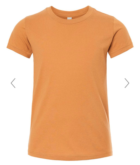 YOUTH MEDIUM TOAST BELLA + CANVAS - YOUTH JERSEY TEE - 3001Y