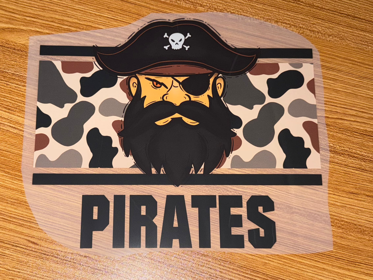 PIRATES CAMO ADULT PRINT