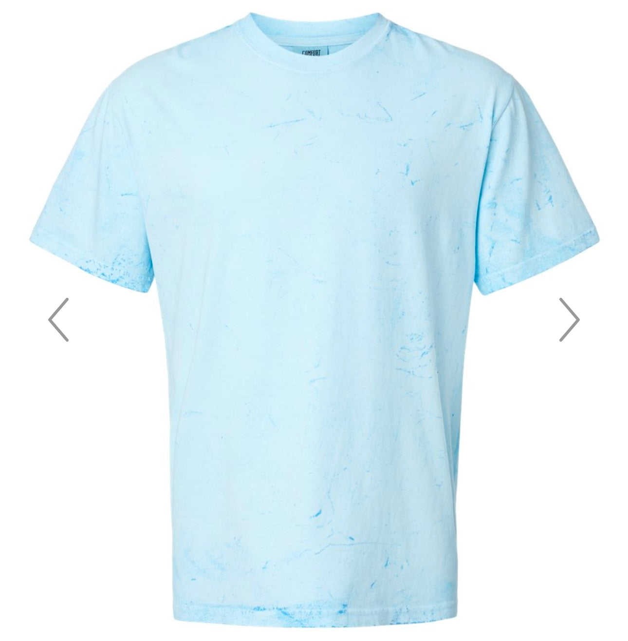 3X FIJI BLUE COMFORT COLORS - COLORBLAST HEAVYWEIGHT T-SHIRT - 1745