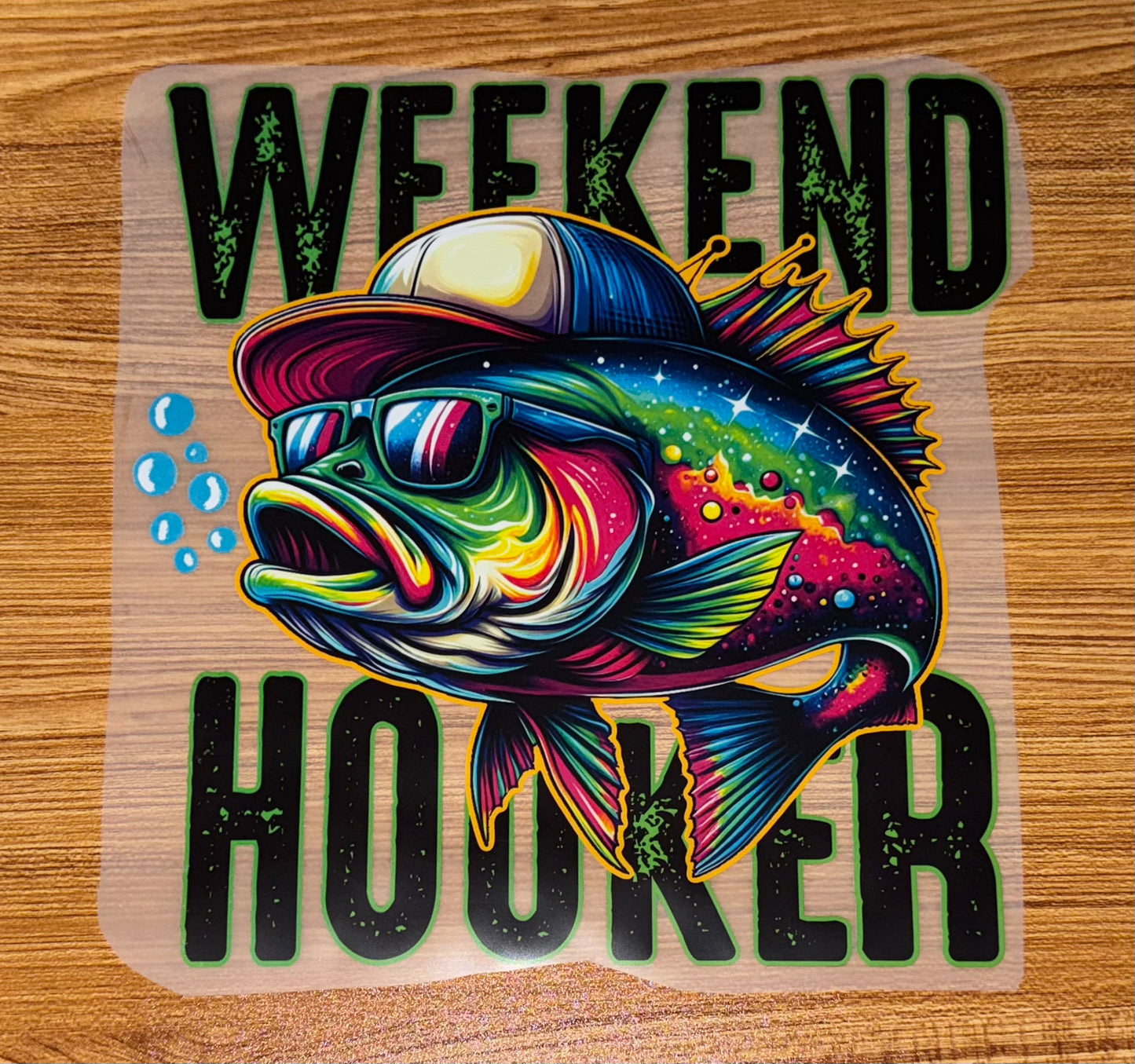 WEEKEND HOOKER FISH (PRINT ONLY)