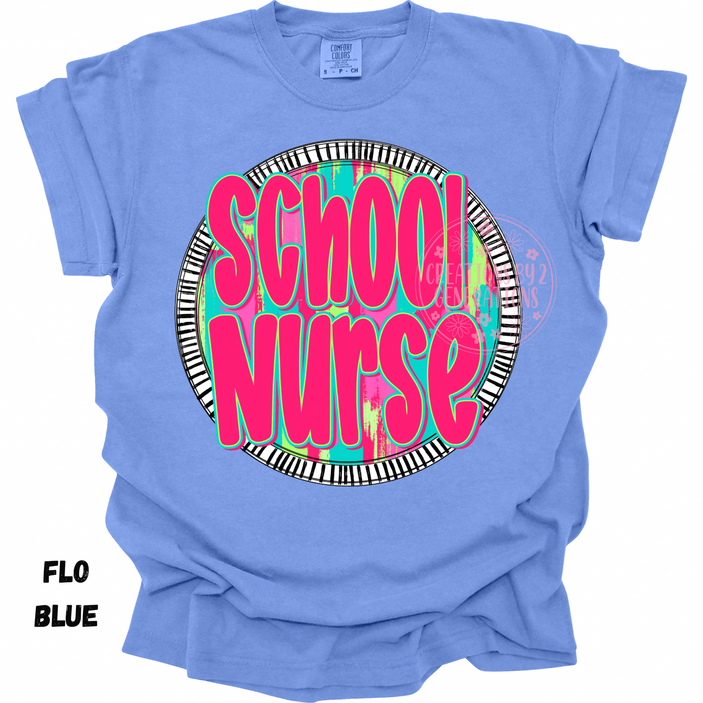 SCHOOL NURSE NEON CIRCLE PREORDER