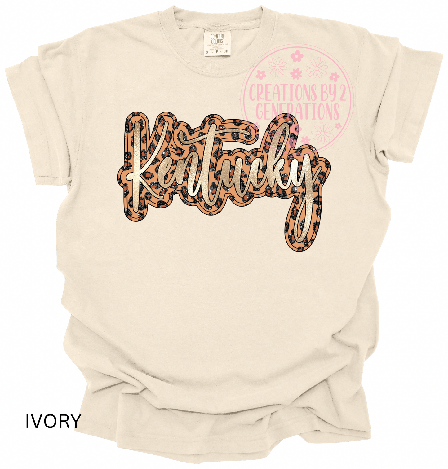 KENTUCKY GOLD & LEOPARD PRINT