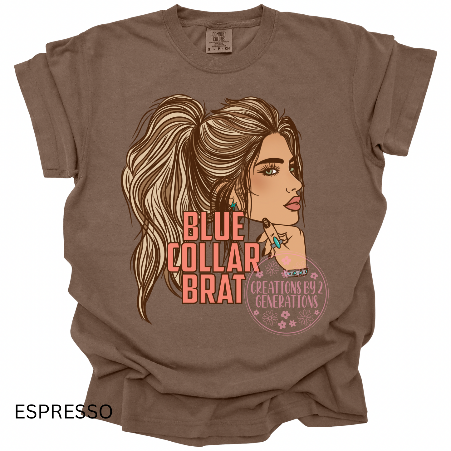 BLUE COLLAR BRAT PRINT