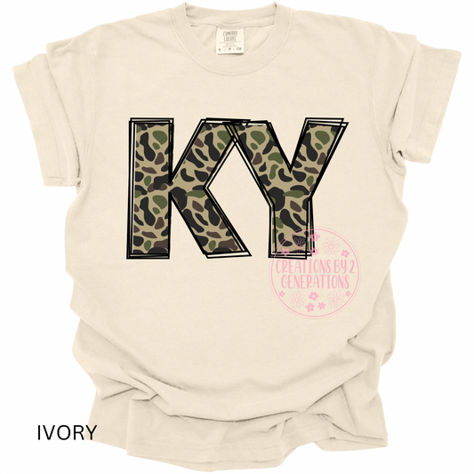 KY CAMO PRINT