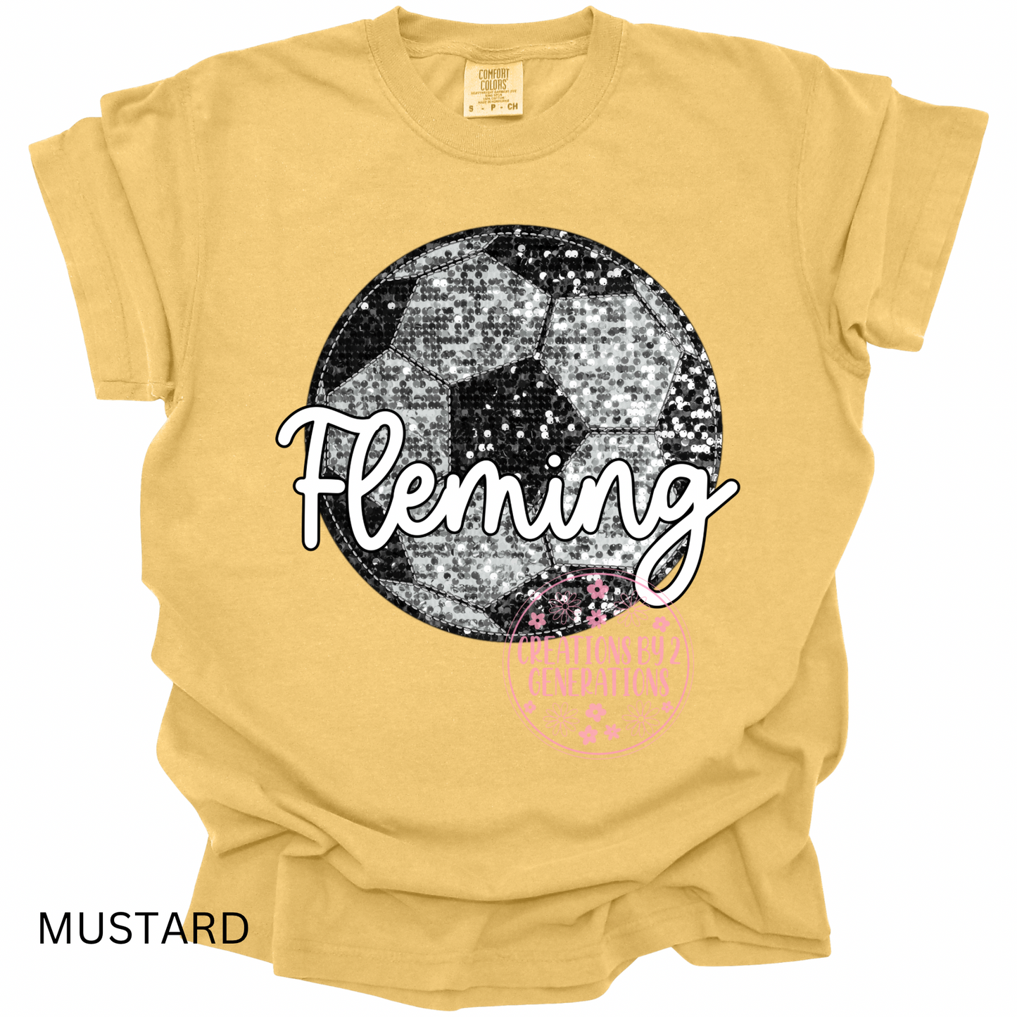 FLEMING SOCCER PRINT