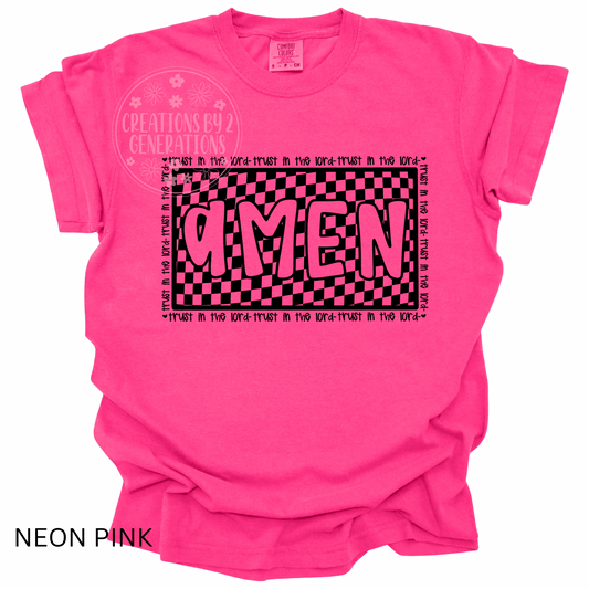 AMEN BLACK PRINT